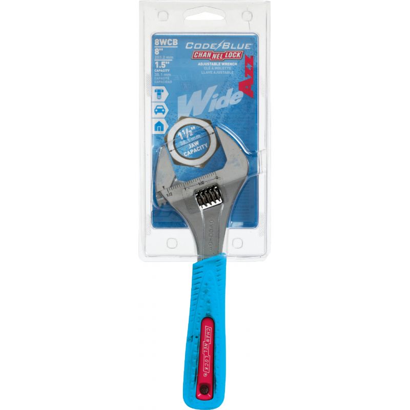 Channellock Code Blue Wide Jaw Adjustable Wrench