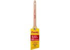 Purdy 144024030 Paint Brush, 3 in W, Angled Cut Brush, China Bristle, Rat Tail Handle Black/Natural