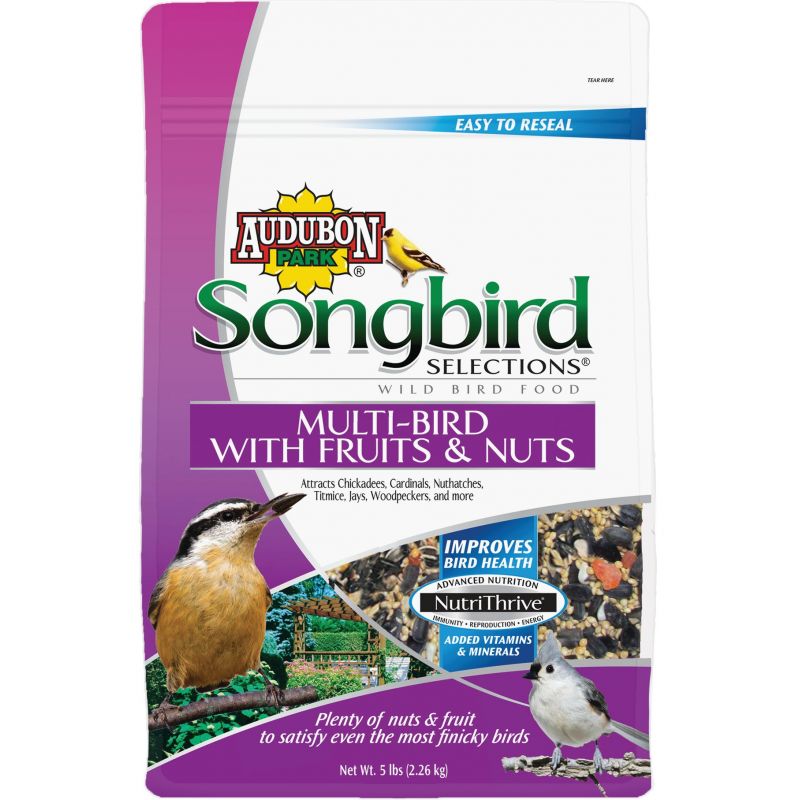 Audubon Park Songbird Selections Fruit &amp; Nut Wild Bird Seed