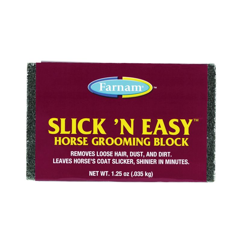 Farnam Slick &#039;N Easy 39036 Horse Grooming Block, Fiberglass