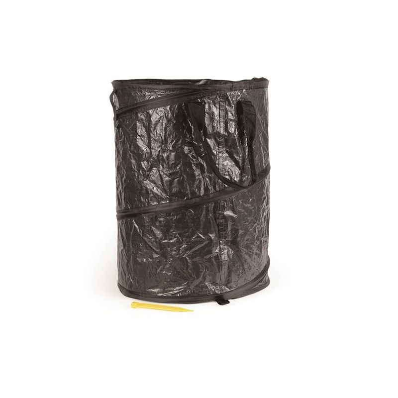 Camco 42893 Utility Container, Black, 24 in H, 18 in Dia Black