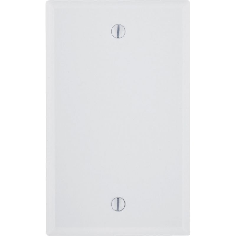 Leviton Thermoset Blank Wall Plate White