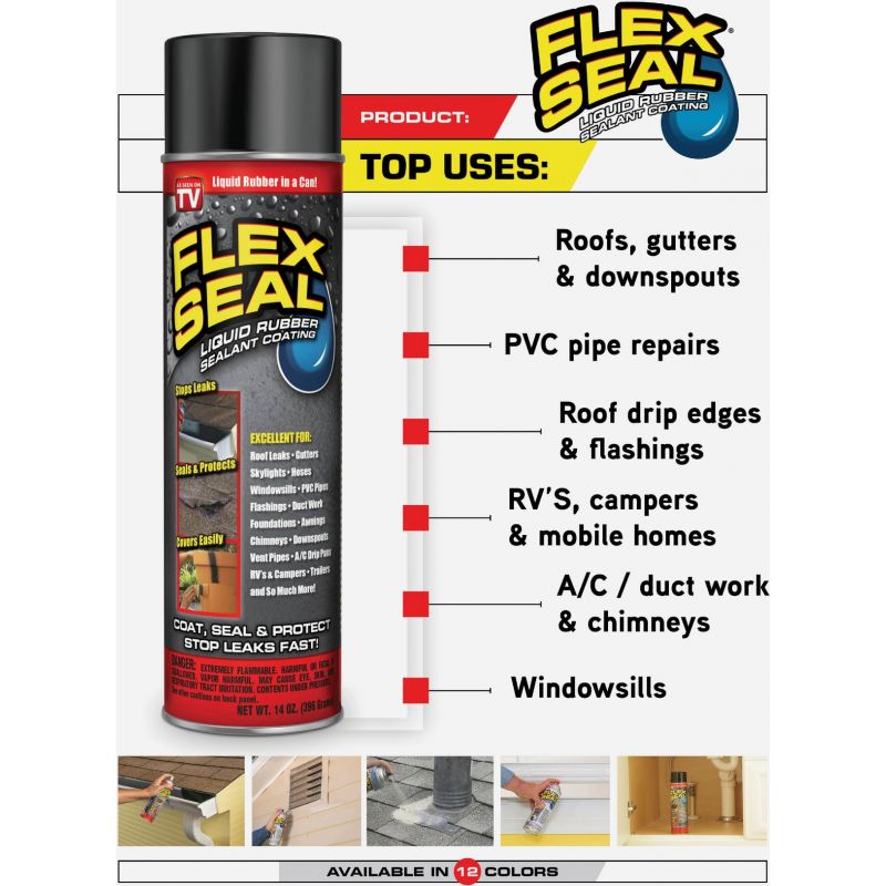Flex Seal Spray Rubber Sealant 14 Oz., Green