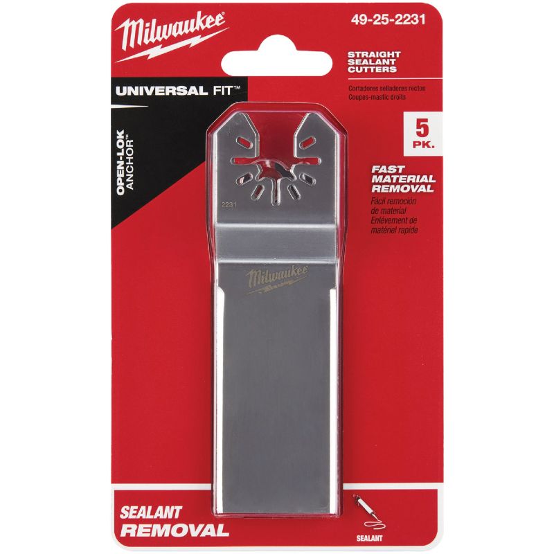 Milwaukee OPEN-LOK Wide Sealant Cutting Oscillating Blade