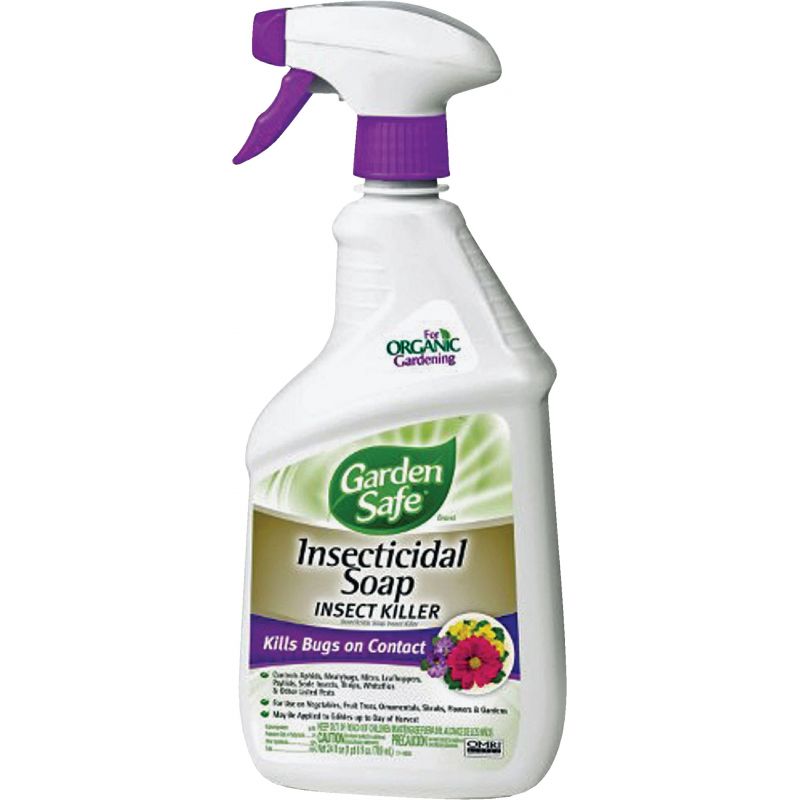 Garden Safe Insecticidal Soap Insect Killer 32 Oz., Trigger Spray