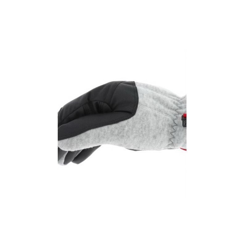 Mechanix Wear ColdWork Guide Series CWKG-58-010 Winter Gloves, Men&#039;s, L, 12-13/32 in L, Elastic Cuff, Fleece, Black/Gray L, Black/Gray