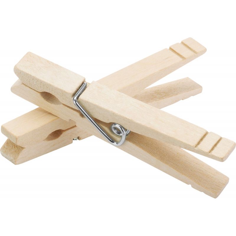 Buy Whitmor Wooden Spring Clothespins Natural
