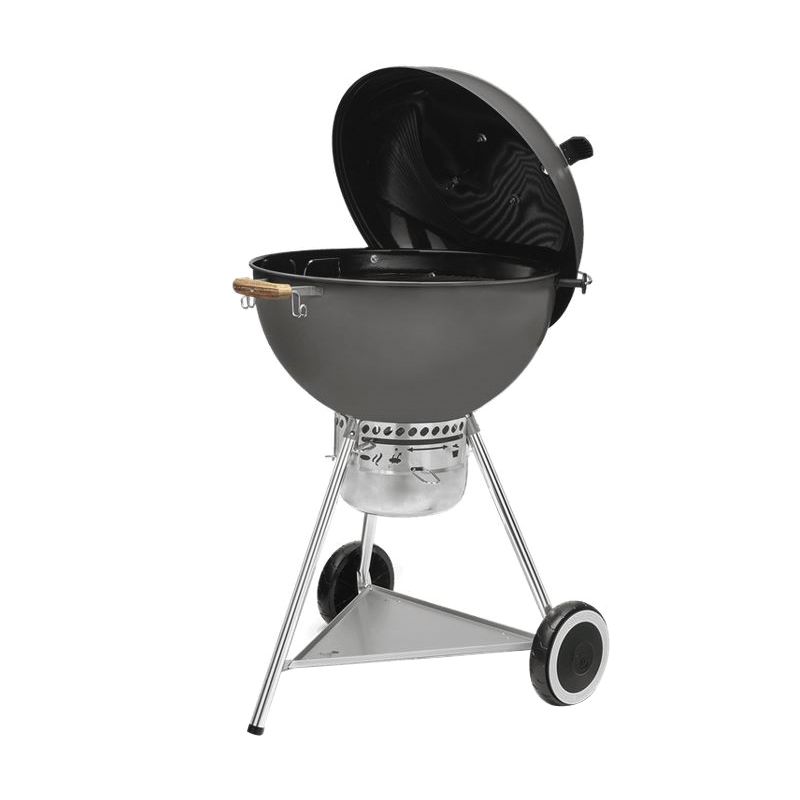 Weber 70th Anniversary Series 19521001 Kettle Charcoal Grill, 363 sq-in Primary Cooking Surface, Hollywood Gray Hollywood Gray